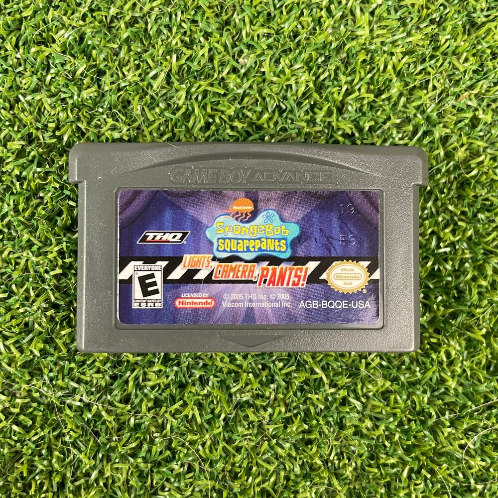 SpongeBob SquarePants: Lights, Camera, Pants! 2005 Game Boy Advance